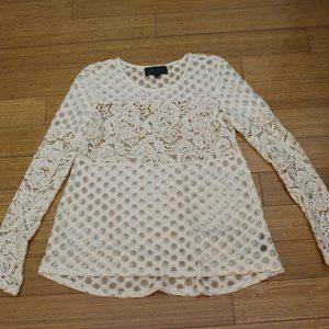 Sunday in Brooklyn Anthropologie Interlude Lace